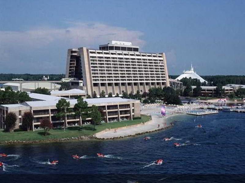 ‪‪Disney's Contemporary Resort‬‬  بحيرة بوينا فيستا المظهر الخارجي الصورة