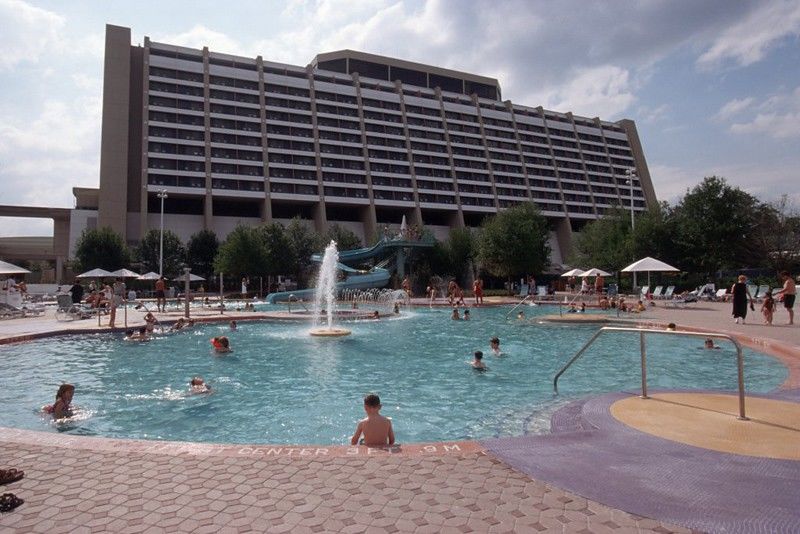 ‪‪Disney's Contemporary Resort‬‬  بحيرة بوينا فيستا المظهر الخارجي الصورة