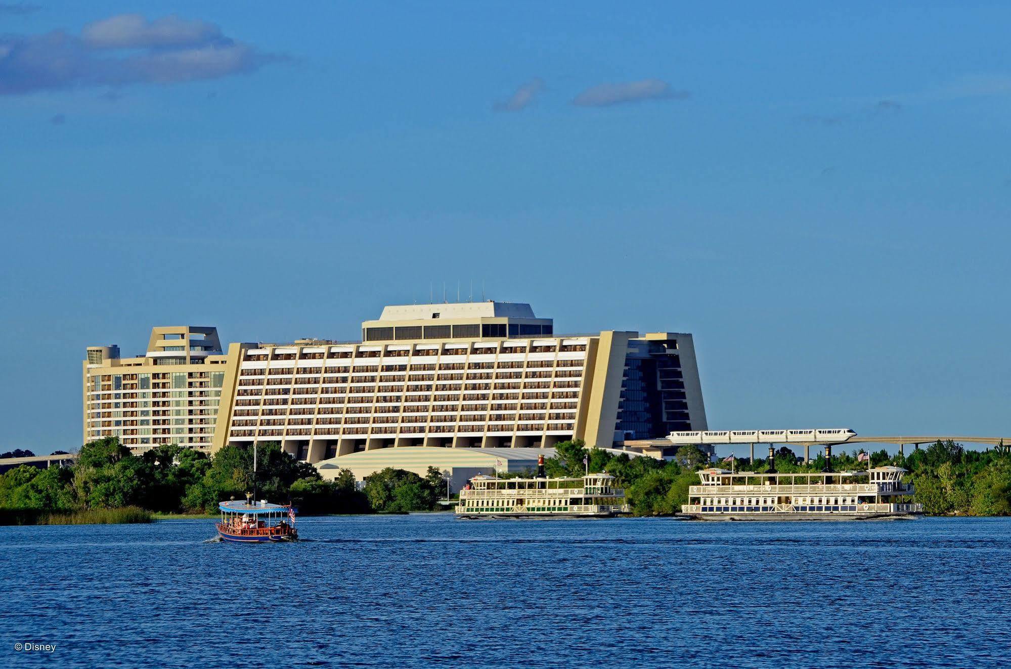 ‪‪Disney's Contemporary Resort‬‬  بحيرة بوينا فيستا المظهر الخارجي الصورة